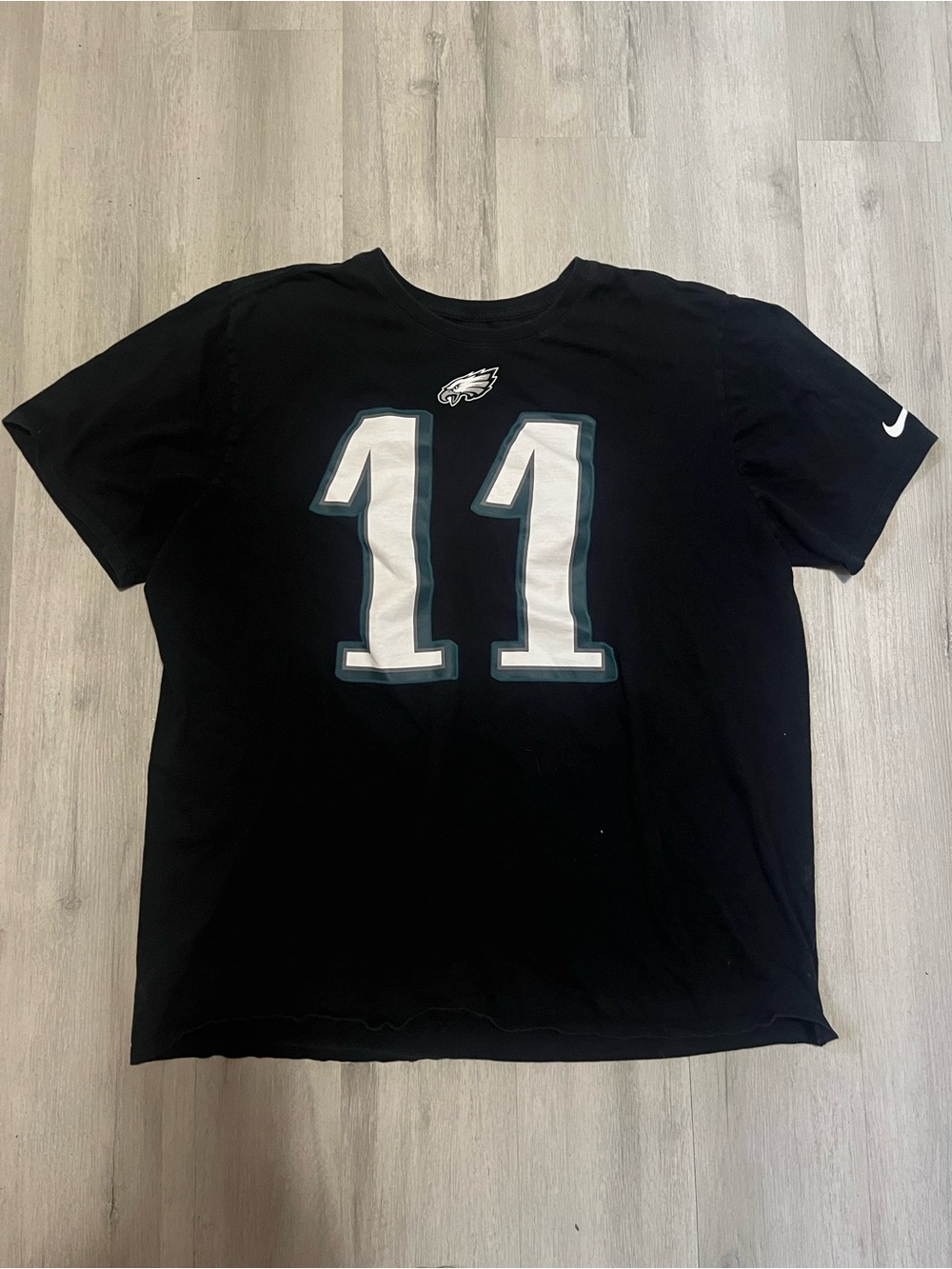 Nike Philadelphia Eagles Carson Wentz #11 T-Shirt Men’s XXL Black NFL Football